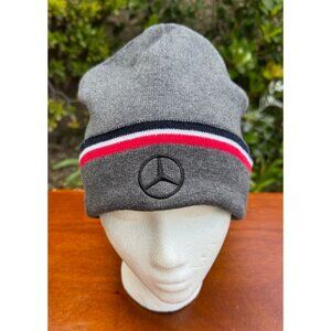Mercedes AMG‎ Petronas Formula One Team Beanie Adult One Size Gray stitchd